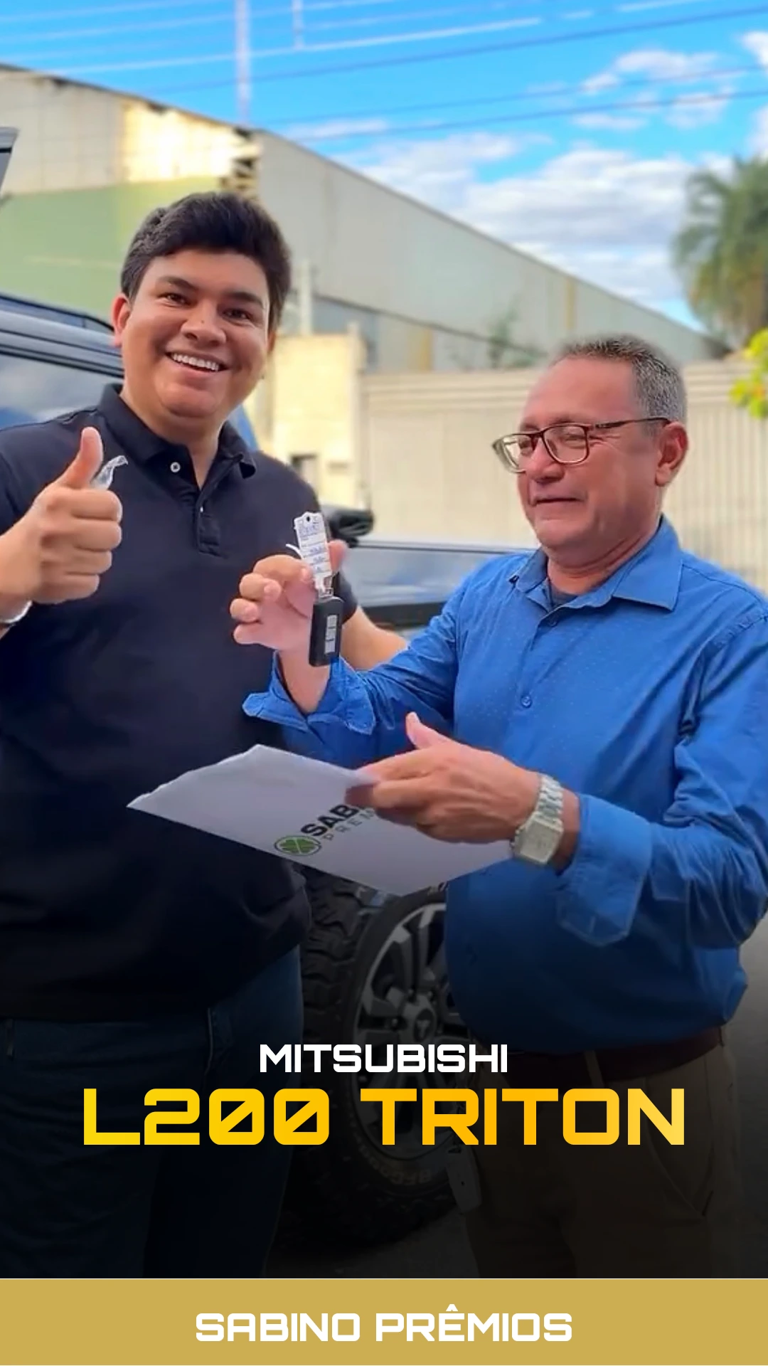 Ganhador Mitsubishi L200 Triton